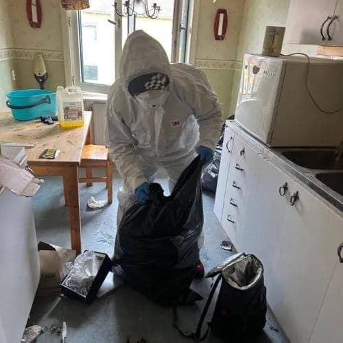 Noggrann städning av dödsbo i Göteborg