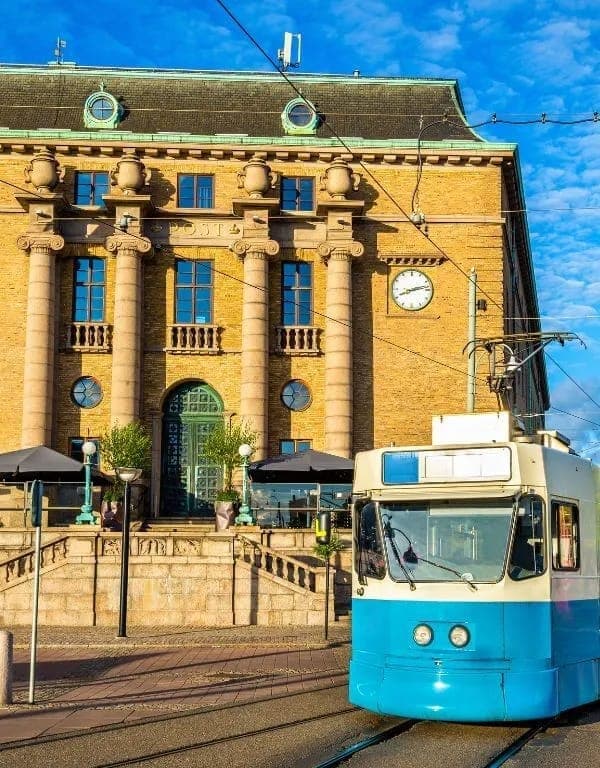 Städpersonal vid centralstationen